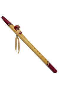 Yellowheart & Curly Purpleheart Collectors Native American Style Flute (Key F#- 432hz)